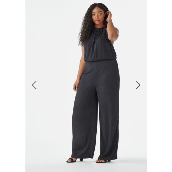 Just Fab High halter jump suit 2X - Picture 1 of 8